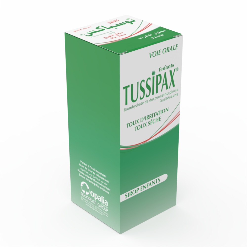 TUSSIPAX CHILD - Syrup 125 ml bottle